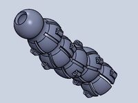 little tentacle controlled by string v4 by glloq