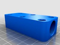 Robo3D R1 Alternative Y Axis Pillow Block by WheresWaldo