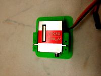 Servo mount for D25SA by dschiedsch