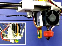 BLTouch Auto Leveling Sensor Mounting Flange by MaxWondercorn