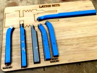 Lathe bit organiser  by Gav