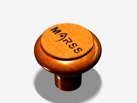 Poor Mars knob by MisijaMarss