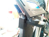 LCD Holder Graber i3/ Prusa i3 by CassioBarbosa