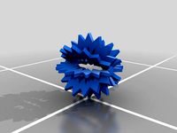 56 point star ornament by crh8383