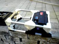 A set of connectors for making boxes out of 20 mm square aluminium profiles by fkopac