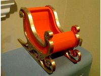Two-color Sleigh by ModernGnome