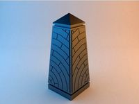 Structured wargaming obelisk by alphaflight83
