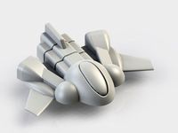 Spaceship by 3dpoplauki