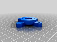 RC plane motor mount for 3500 size electric motor by leadpan