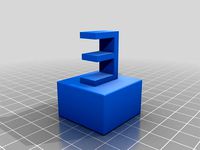 Doblo block Letter M & E by jprotzeller