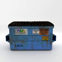 Dumpster 3D Model