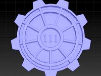 Fallout 4 vault door by ztheking