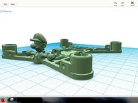 Luigi Quadcopter Frame 130mm by Davisodad