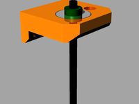 Z axis top holder with bearing by FreeFlight