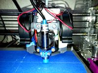 Dual Fan Mount for Gfunk Design Extruder Mount by sobo84