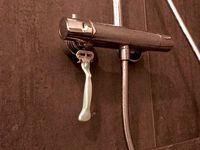 Lady shaver hanger for 1/2" plumbing by b2vn