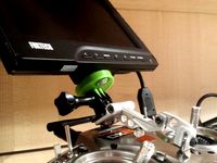Screen holder (from gopro mount to 6mm tripod mount) by Golfox2