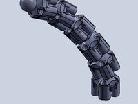 little tentacle controlled by string v3 by glloq