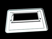 Wall Plate LCD 16x2 by Jena