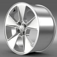 Renault Logan rim 3D Model