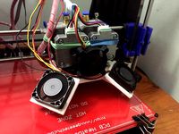 Duel Extruder fan duct by 3DMECNC