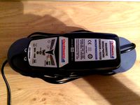 battery charger optimate 4 wall bracket by bandit-ed