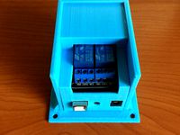 Arduino UNO + 2 Channel Relay Enclosure by WernerFettke