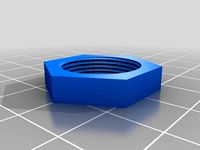 Mendel90 z-probe with nut by Ontop