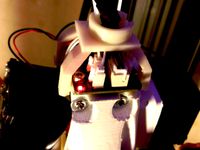 E3D V6 hotend cable holder for Overlord Pro by Ryotsuke