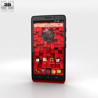 Motorola Droid Maxx Red 3D Model