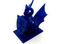 Roark The Dragon (DragonOff 2015 trophy) by loubie