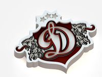 KHL teams logo - pack 2 by 3dpoplauki