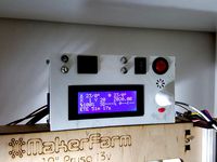 Makerfarm I3V RepRapDiscount Smart Controller Expansion by Igormatias