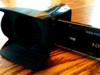 Lens Hood for Canon HF M500 by PCFlyer