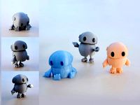 Wip: Tiny articulated bot by BQEducacion