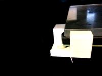 FlashForge Creator Pro - Corner Glass clips, 18mm by jcox10