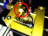 Bowden extruder funnel for 1.75mm filaments by nmaggioni