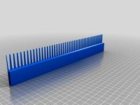 Aquarium Wier Comb for 6mm overflow glass Marine / Tropical / cold water by Barter