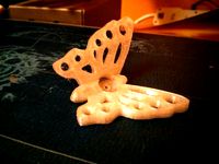 butterfly - push pin - rotated for easier printing by cohlwiler