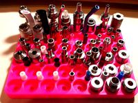 Mega Atomizer & Drip Tips stand (48 + 35 & 42 + 30 places) by mc0676