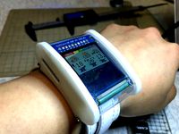 Crystal Clear Case for Arduino Watch by moononournation