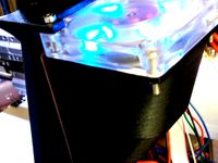 Hesine Prusa i3 motherboard Cooler 60mm fan by OsiRis1337