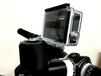 GoPro mount for Giant Trance Mountain Bike (OverDrive tube). 30mm tall. by rsilvers
