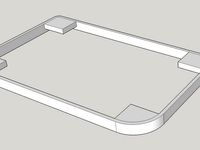 Porsche 944 speaker grill spacer by tadiran