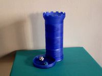 Large Modular Dice Tower by 3E8
