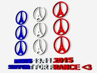 Paris 13.11.2015  by Alajaz