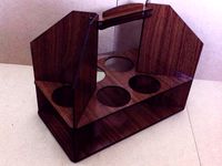 Laser cut Six pack for beers  by SandovalJosafat