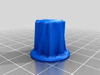 Parametric LCD panel KNOB for PRUSA I3 Hephestos by P_Suarof