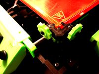 Reinforced Glass Clamp for Prusa I3 by 3dEz