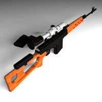 SVD 3D Model
